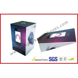 Customized Electronics Packaging Printed CardBoard With Sleeve Box , ROSH