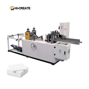 Small toilet paper making machine automatically napkin manufacturing machine