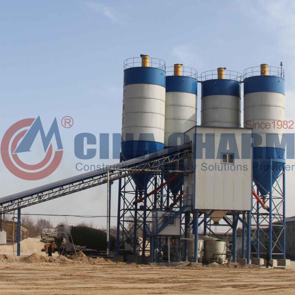Stabilized Concrete Mixing Plant , PLC Control Soil Mixing Plant 120m3/H