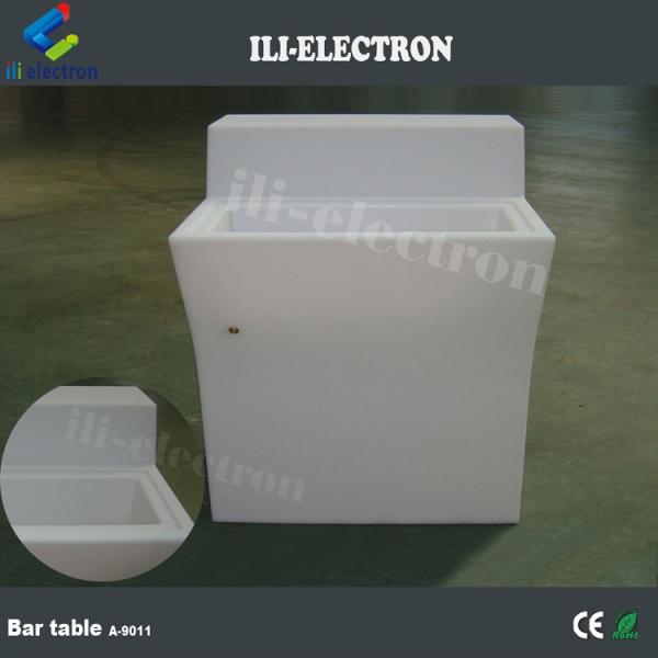 CE /ROHS certificate portable illuminated led straight wine bar counter