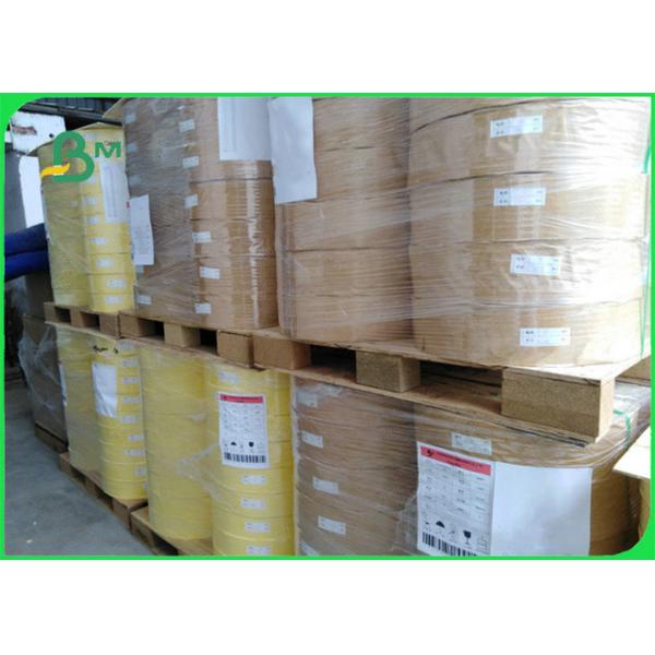  Eco-friendly and Compostable 28gsm Width 13mm 27MM 33MM Food Grade Kraft Paper Roll 