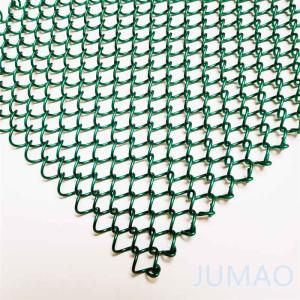 Aluminium Wire Metal Mesh Curtains Architectural Decorative Drapery