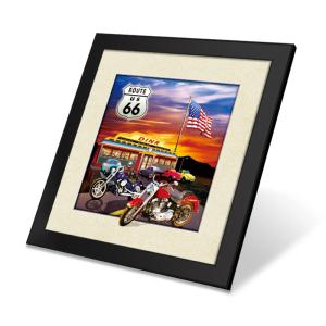 Customised Landscape 5D Lenticular 3d Printing PET Lenticular UV Printing