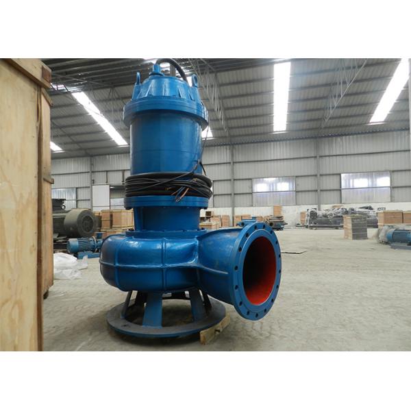 3 Phase Cast Iron Submersible Sewage Pump For Raw Rain Water Wastewater