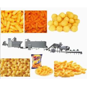 Leisure Snack Corn Puff Extruder Machine Processing Line 150kg/h