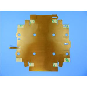 Double Sided Flexible PCB board With 0.15mm thick and Immersion Gold Polyimide