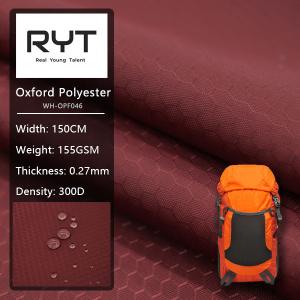 300D Durable Fabric Customizable Waterproof Material For Bags Shoes And Outdoor