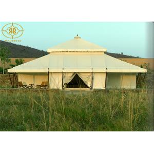 Prefabricated Luxury Glamping Hotel Tent High Strength Q235 Steel Frame