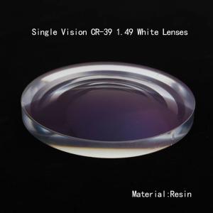 CR-39 1.49 Single Vision HC UC Optical Lens White Resin Single Vision Lenses