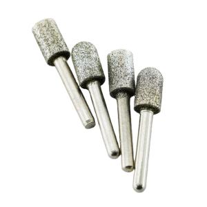 China Vaccum Brazed Diamond Taper Head Engraving Bit for Stone Relief Engraving and Sharpness on sale