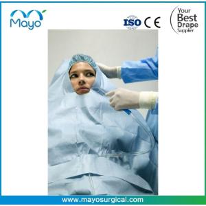 ENT Surgery Use Disposable Surgical Facial Drape With Reinforced