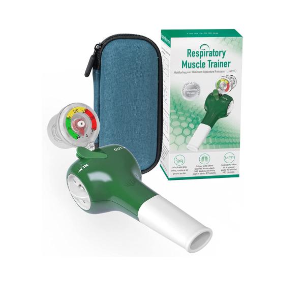 Lightweight Breathing Muscle Trainer Lung Breathing Exerciser Adjustable
