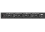 Micro USB 18Gbps 4x4 Matrix HDMI Switcher IR Receiver