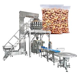 Automatic Electric Multihead Weigher Filler Sealing Machine For Plastic Pouch