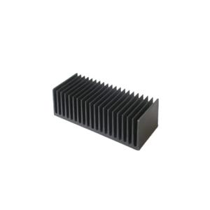 China Black / White Anodize Extruded Aluminum Heatsink Temper T3 - T8 on sale