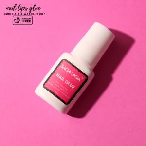 25g Nail Glue for Press on Nails Tips Strong Adhesive Customized Label and Brush