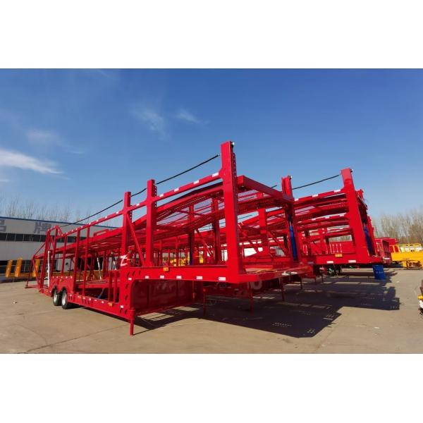 Air Suspension System 2 Axles Car Carrier Trailer for SUV/Pickup Truck