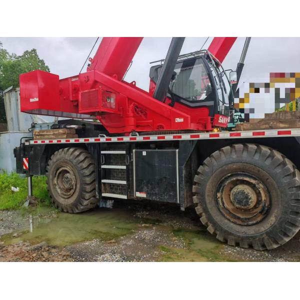 2023 Model Hydraulic Rough Terrain Crane Used Off Road Crane Sany SRC50T