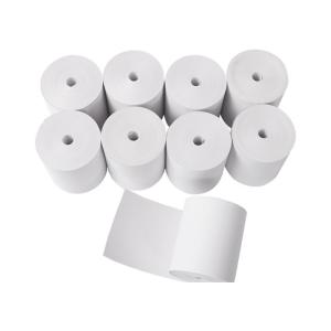 White Plain 65gsm 57mmx40mm Pos Thermal Paper Rolls