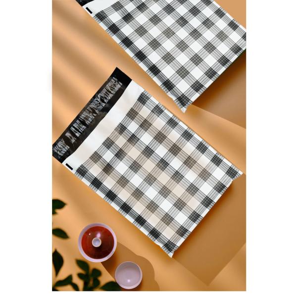 12 Silk Delivery Packaging Custom Shipping Bags With Logo