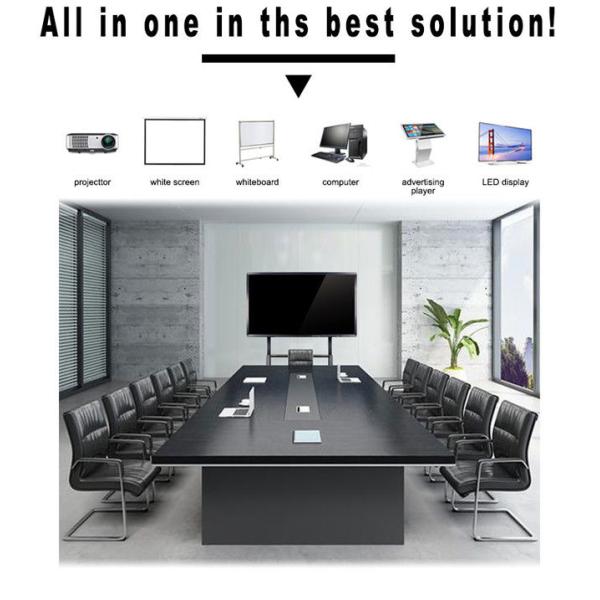 256G Conference Room Smartboard 512G Conference Interactive Flat Panel 86 Inch