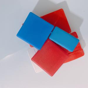 Unistrut Slotted Round Plastic End Caps For Steel Tubing Plastic PVC Cover Grey