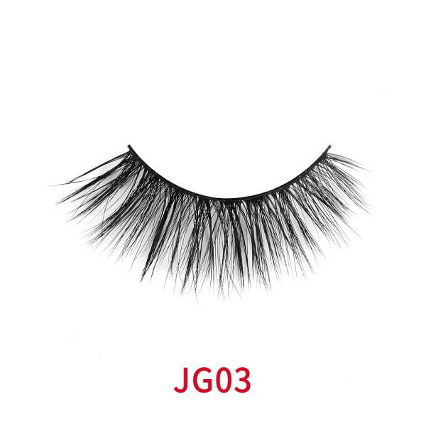 Buy Dramatic Handmade 18mm Strip Lashes , 3D 18mm Volume Lashes at wholesale prices