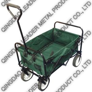 Folding Utility Wagon with 600D Polyester Double-layer Bag - TC1011D