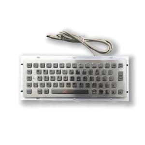 IP65 / IK07 Stainless Steel Keyboard waterproof dustproof Industrial Keyboard