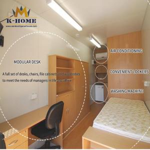 Sandwich Panels Flat Pack Prefab House Mining Site Accommodation Use