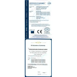 Foshan Baichuang Technology Limited Certifications