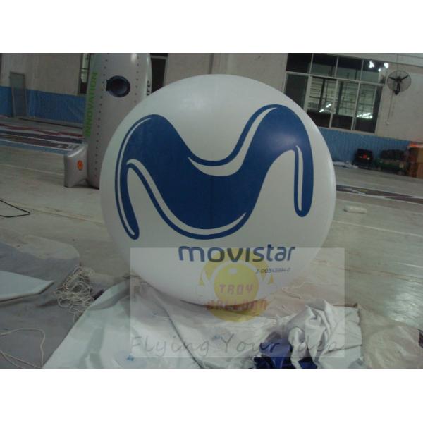 Buy Fantastic Event Advertising Helium Balloons Infalatable Round Shape at wholesale prices