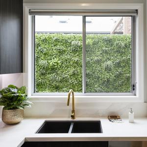 Insulated Clear Double Glass Window Thermal Broken Aluminium Sliding Window