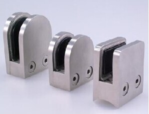 stainless steel glass clamp