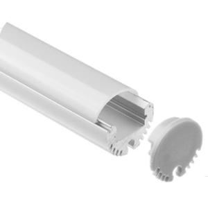 Suspended Led Strip Light Extrusion Aluminium Anodized With Polycarbonate Covers