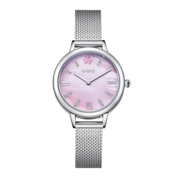 Buy Alloy MOP Dial Steel Mesh Band Watch Women With Japan Quartz Movement at wholesale prices