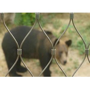 High Tensile Zoological Animal Enclosure Fencing For Animal Security