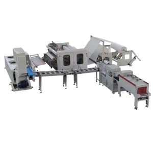 Big Diameter 150-280mm Spiral Knives Toilet Paper Rewinding Machine