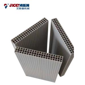 High Efficiency Hollow Building Plastic Construction Formwork Machine