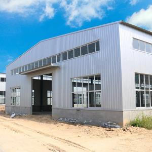 CE Certification Q355B Prefabricated Steel Structure Building with 5-28mm