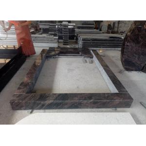 Modern Design Granite Memorial Headstones Custom Size SGS / CE Standard