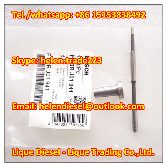 Bosch original Valve Set F00RJ01941 , F 00R J01 941 Fit injector Genuine and new 0445120159 0445120236 0445120253