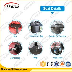 Hydraulic / Electronic System 7d Motion Ride Simulator 7d Cinema With 4d Motion