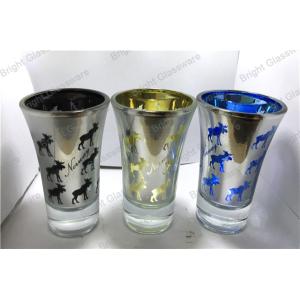 Quality nice custom glass plated candle cup with cheap price for sale