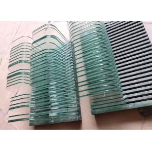 6mm Transparent Tempered Glass Board Stain Resistant Flat Surface