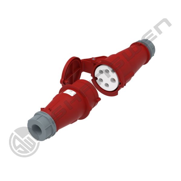 IP44 Industrial Male and Female Plug Couplers 16A 5P IP44 Male Female Industrial