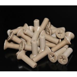 Countersunk Head Peek Screw Fastener