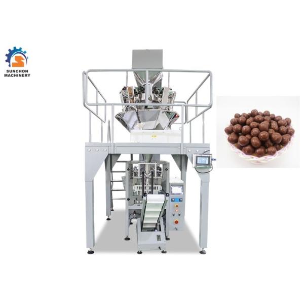 Plastic Bag Auto Weighing Packing Machine , Durable Automatic Seed Packing
