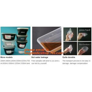 Promotional custom disposable plastic fast food bowls, plastic serving bowl,