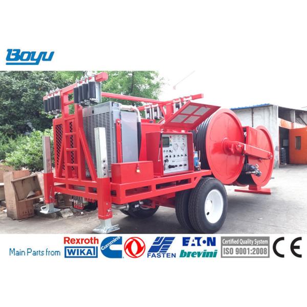 Buy Hydraulic Tensioner Cable Stringing Equipment Max Intermittent Tension 2×70kN at wholesale prices